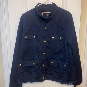 J Crew Relaxed Boyfriend Field Jacket
